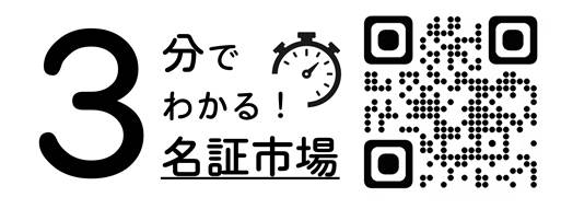 3分でわかる！名証市場　QRコード