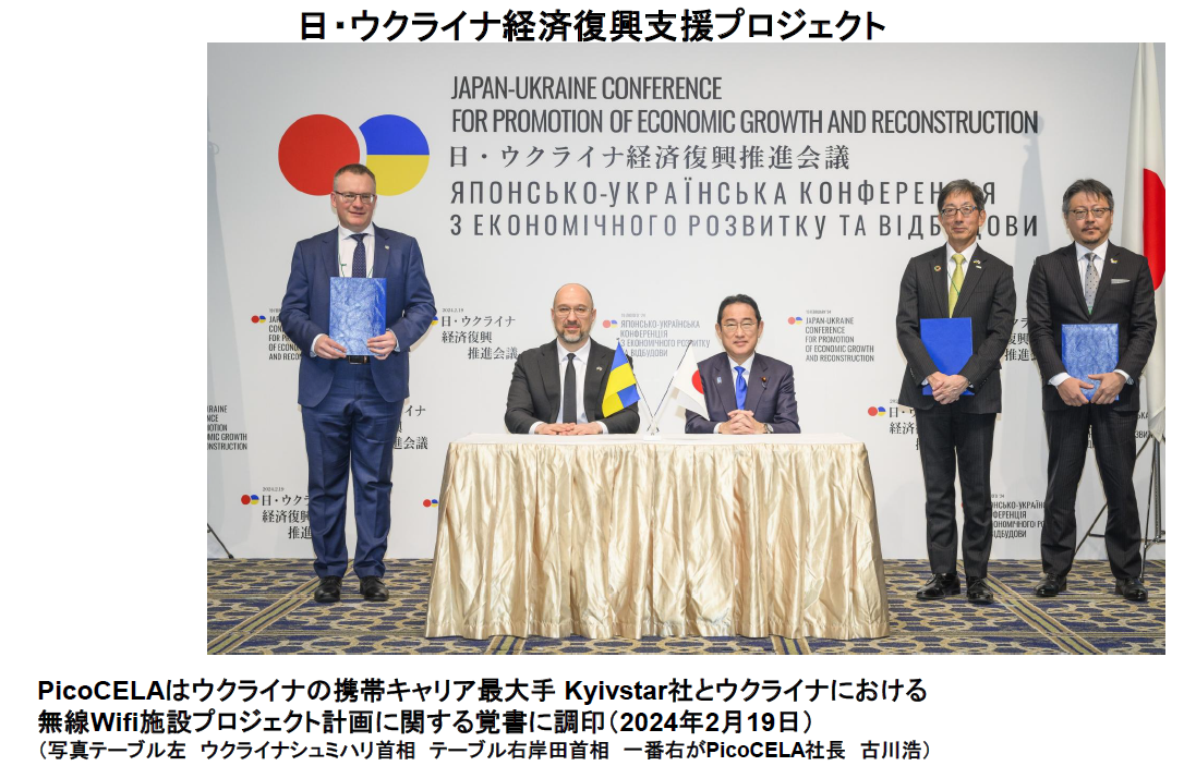 日本・ウクライナ経済復興支援プロジェクト