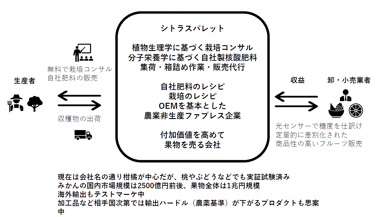 シトラスパレットの事業内容